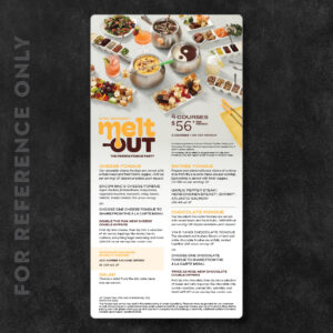 Melting Pot MeltOut Menu, promo, product thumbnail